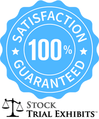 Satisfaction Guaranteed - Stock Trial Exhibits | Professional Medical Illustrations for Attorneys | Instant Download Trial Exhibits
